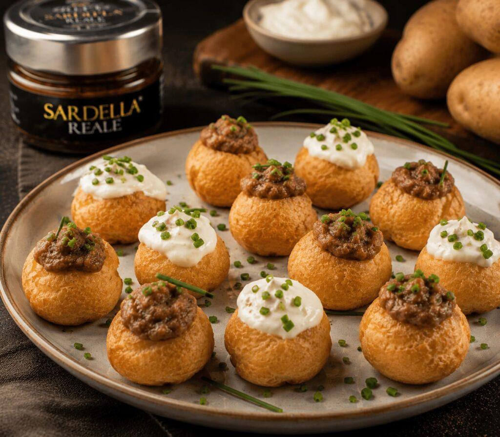 Bigne di patate ricette sardella reale calabria mater 06