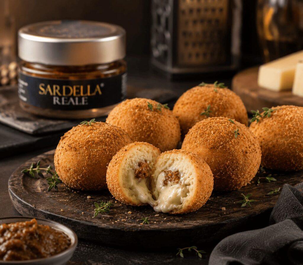Bomboloni salati ricette sardella reale calabria mater 07
